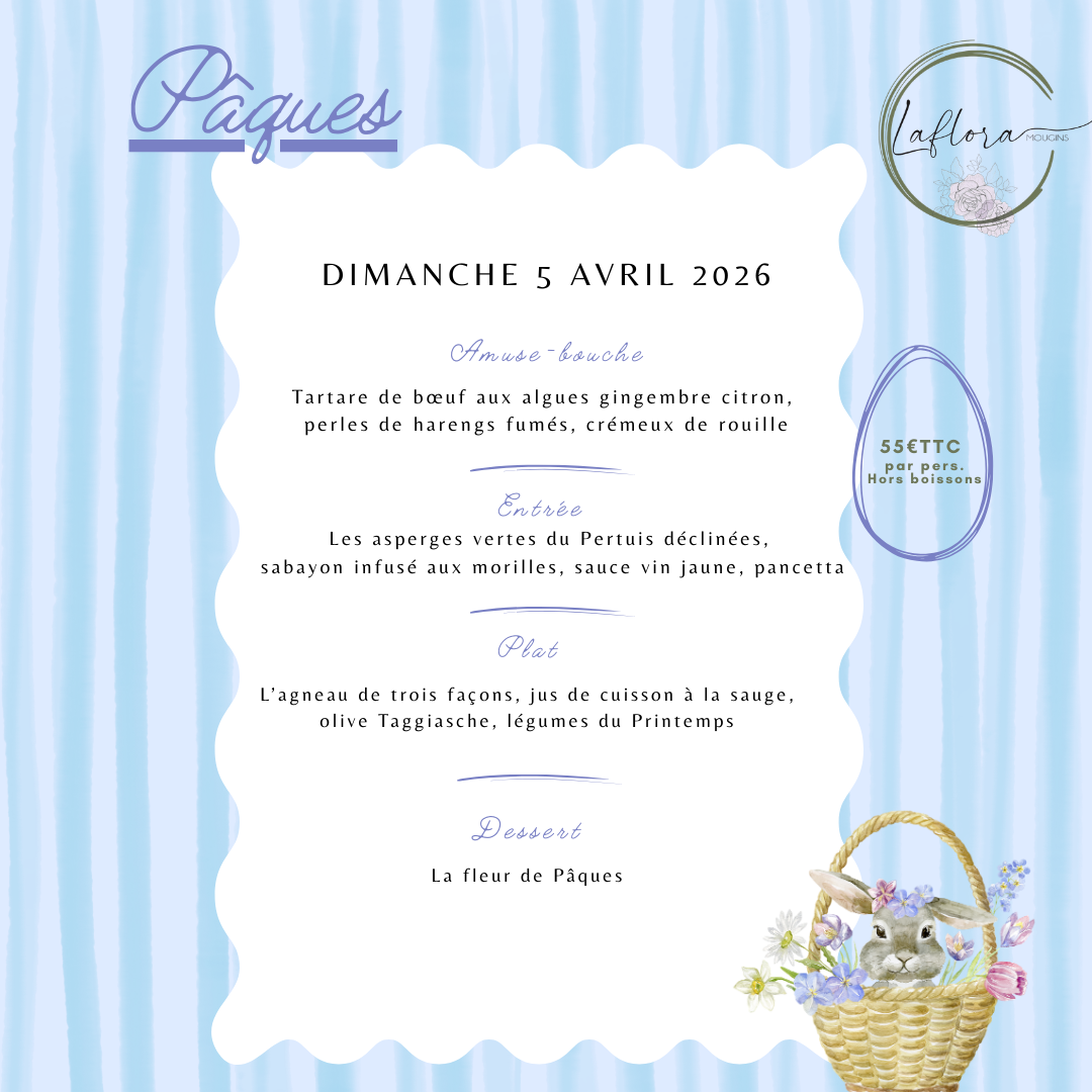 menu de pâques